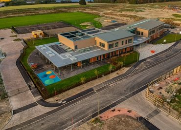 Aerial Image of school 